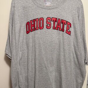 Champion Gray Ohio State Short Sleeve Tee